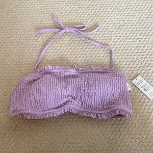 Cupshe Lavender Bikini Top